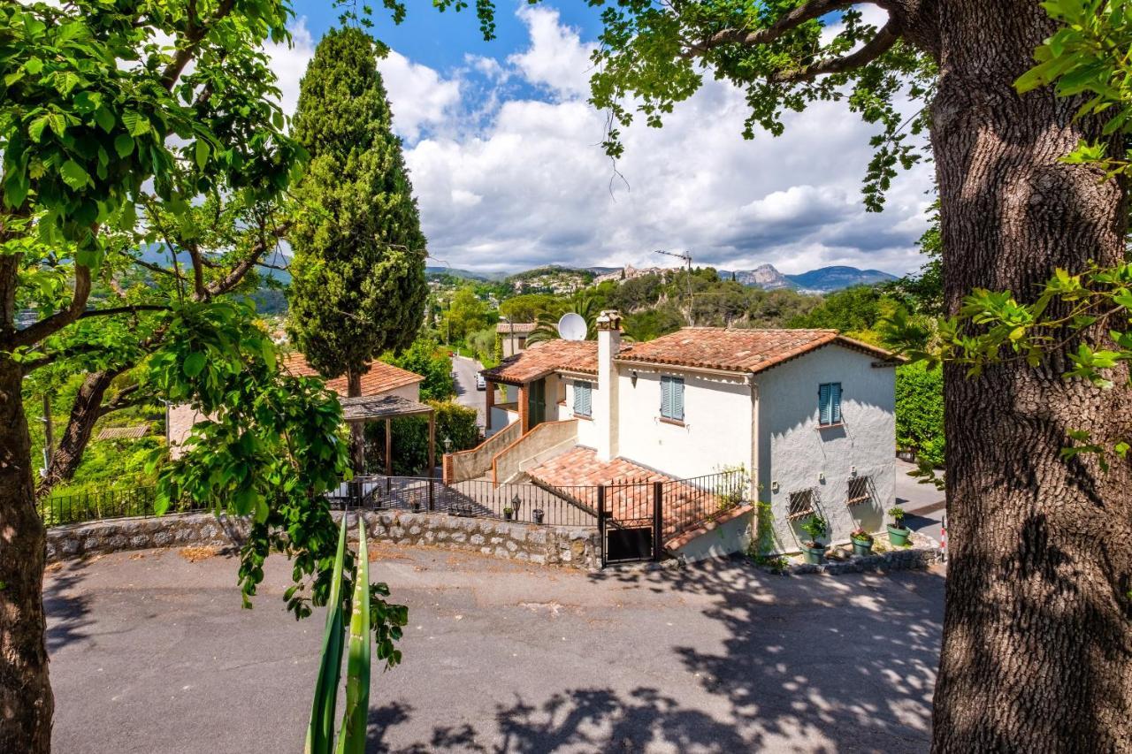 Bas De Villa, Piscine, 3 Etoiles Saint-Paul-de-Vence Eksteriør billede