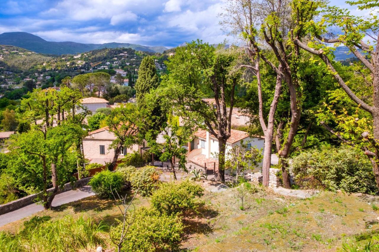 Bas De Villa, Piscine, 3 Etoiles Saint-Paul-de-Vence Eksteriør billede